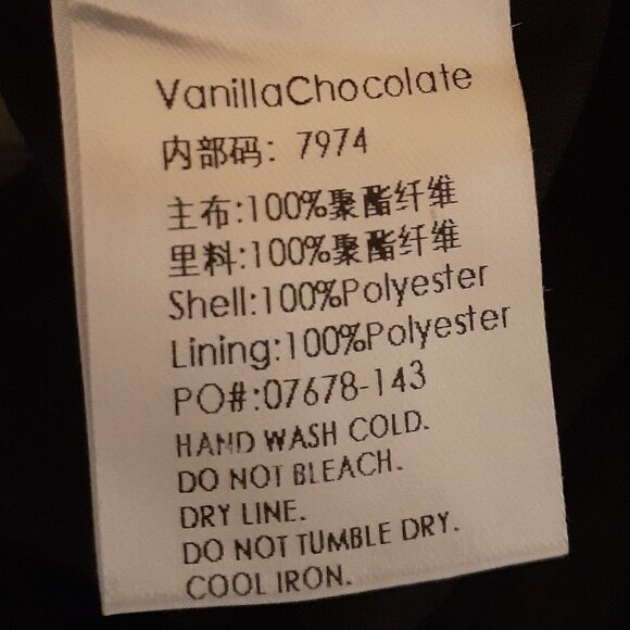 Vanilla Chocolate Knit Skirt  NWT - Picture 8 of 12